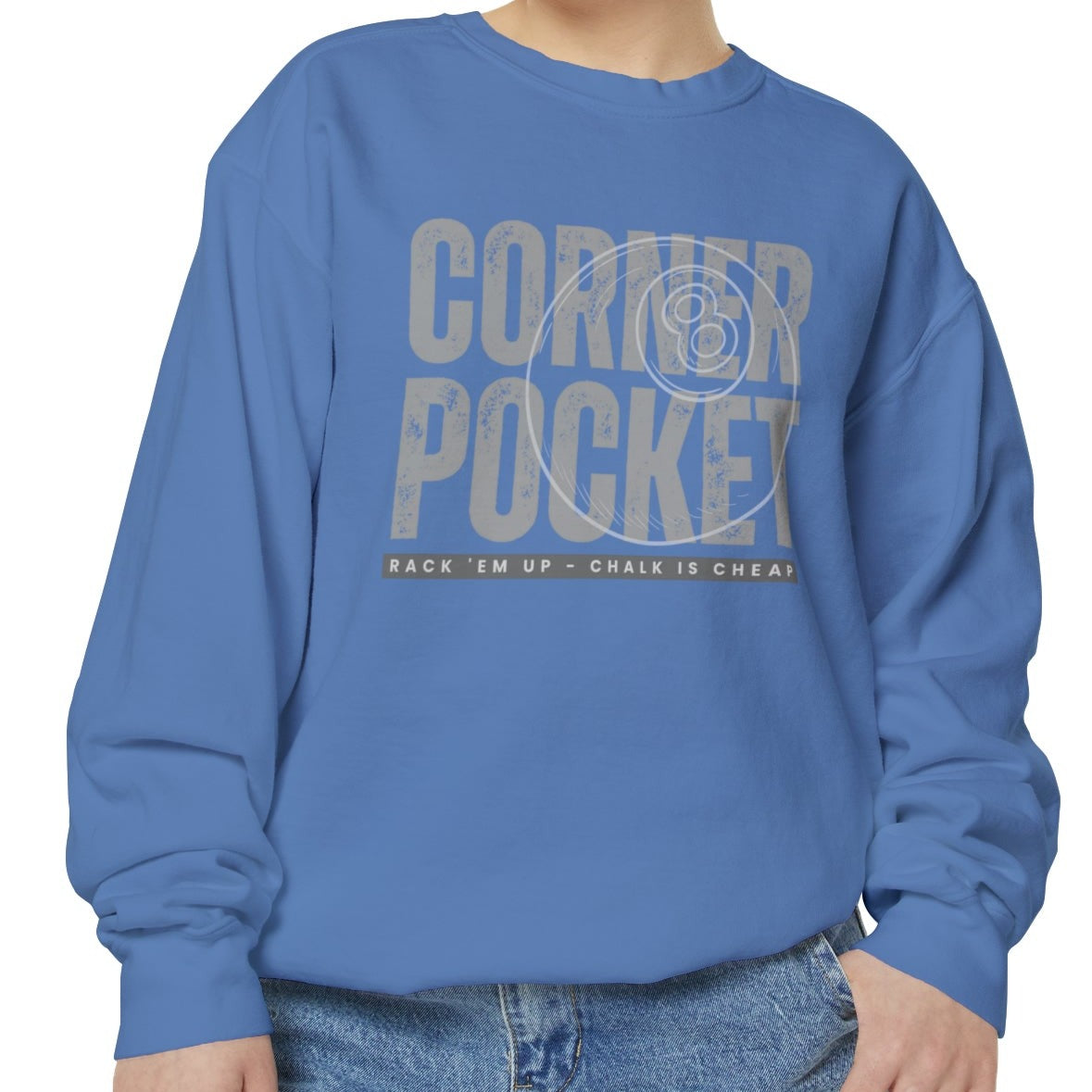 Cozy Comfort Colors Women's Sweatshirt Corner Pocket - Eddy and Rita