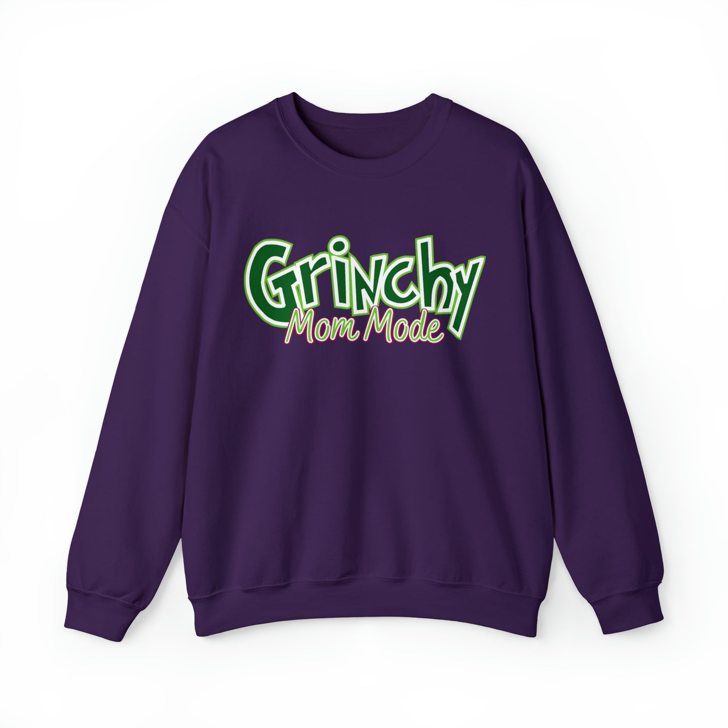 Women's 'Grinchy Mom Mode' Festive Sweatshirt