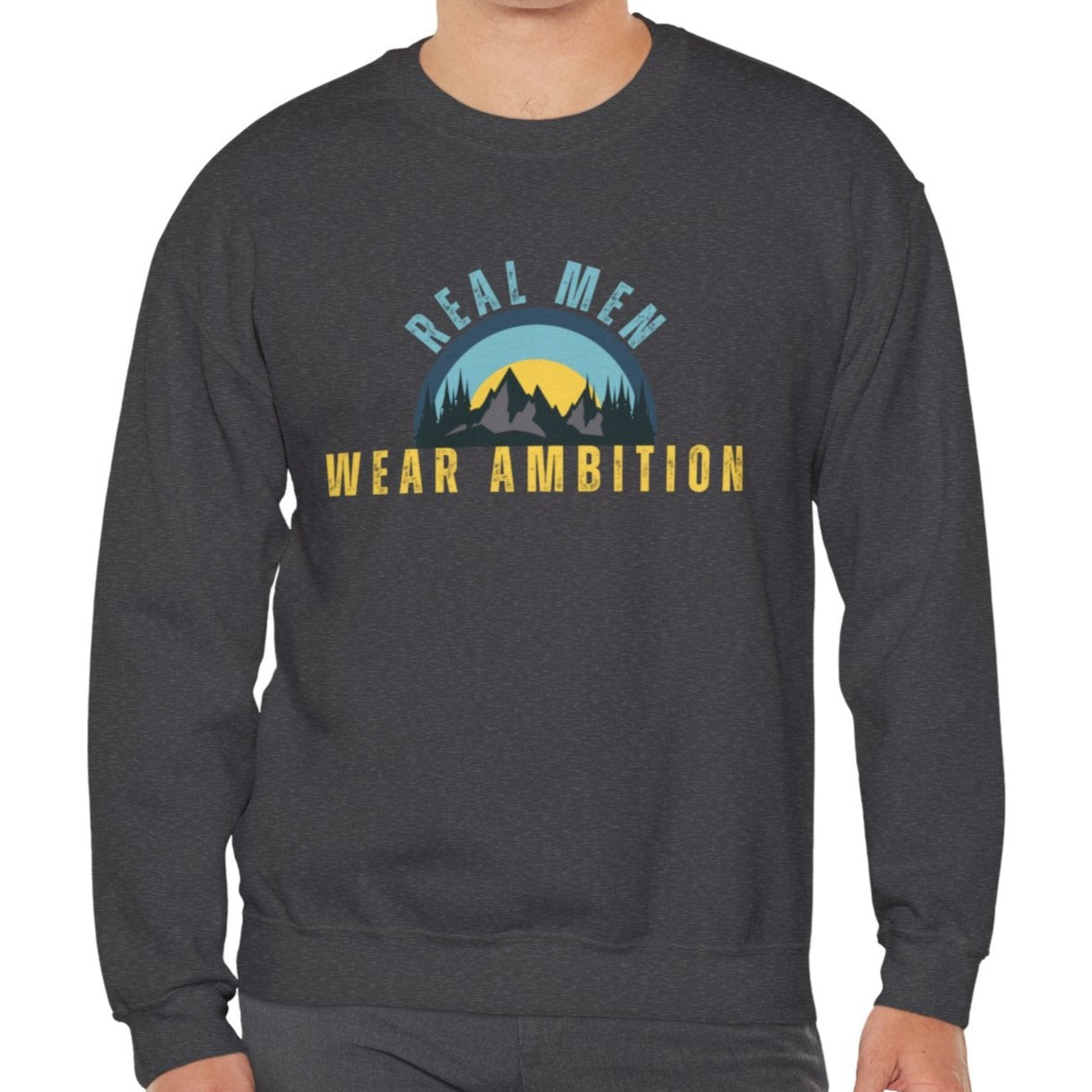 Real Men Wear Ambition: Elevate Your Style with Determined Comfort