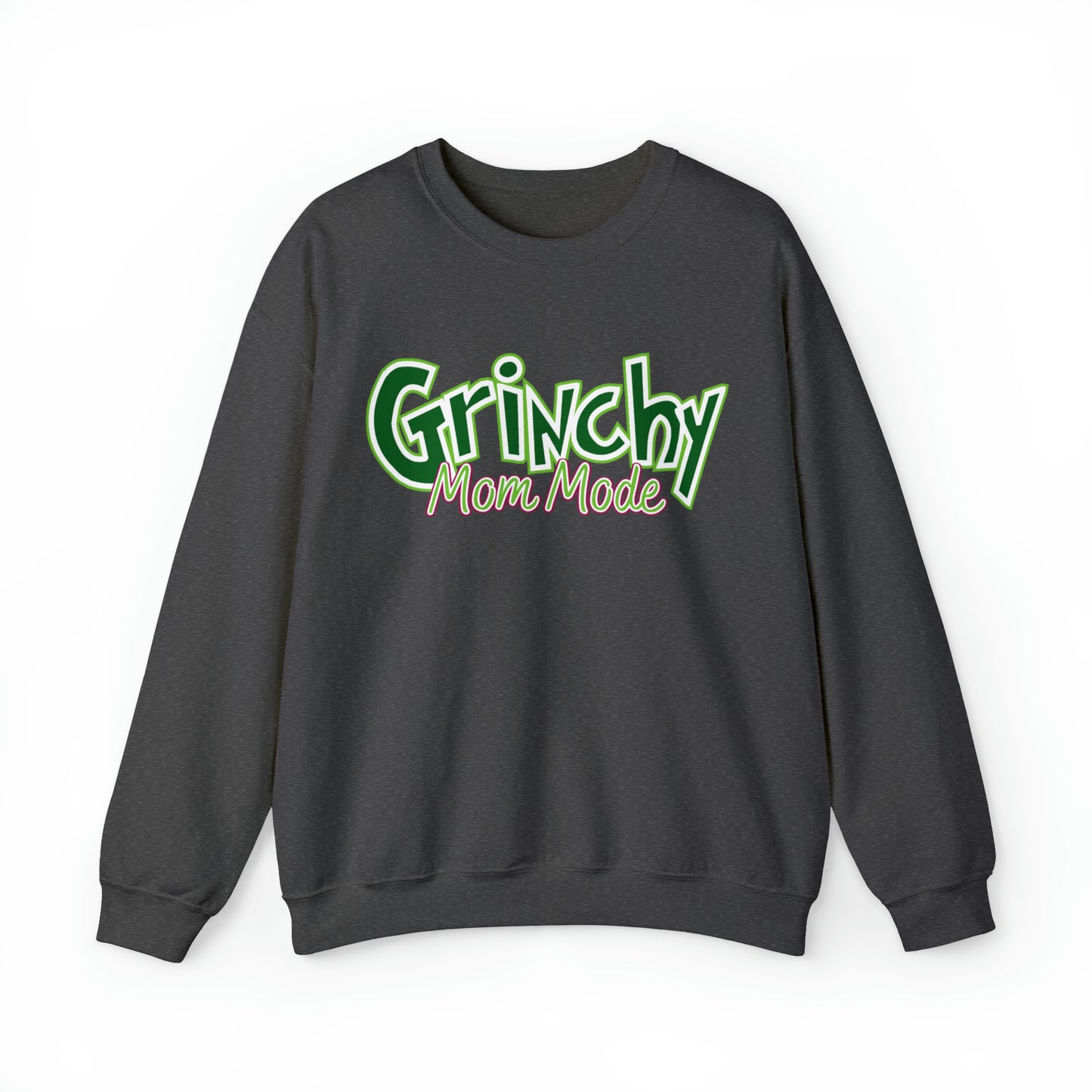 Women's 'Grinchy Mom Mode' Festive Sweatshirt