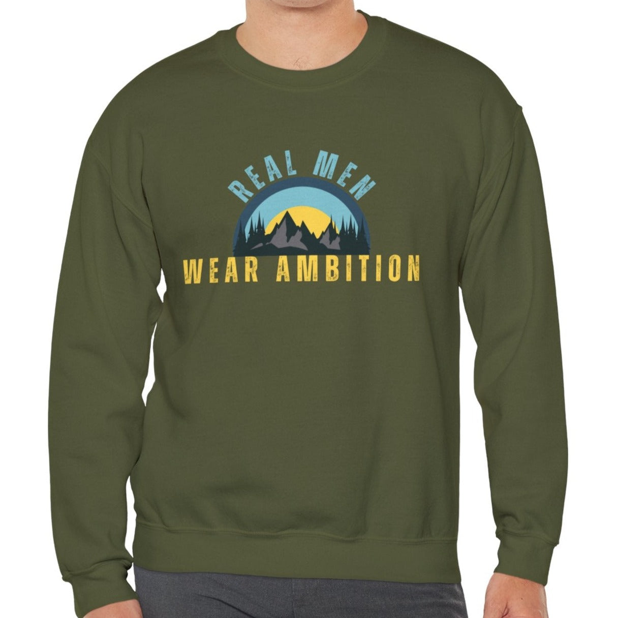 Real Men Wear Ambition: Elevate Your Style with Determined Comfort