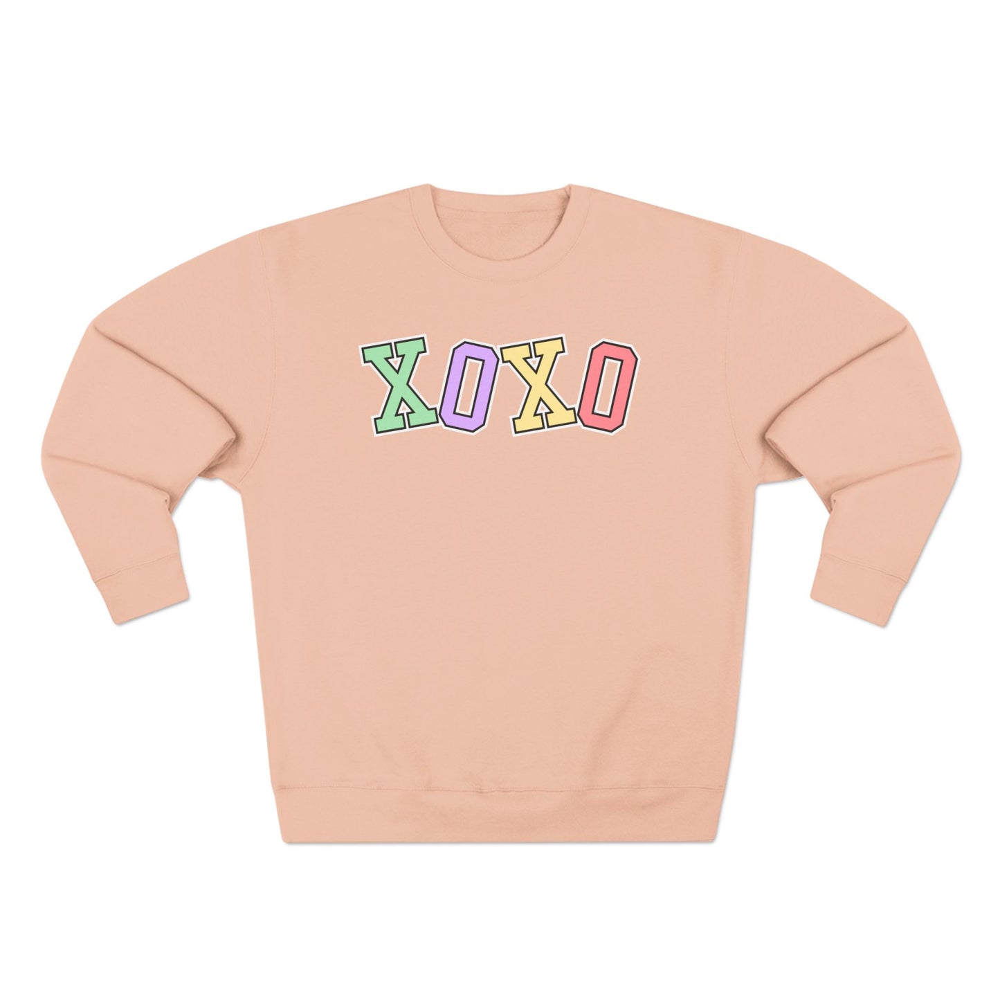 Women's Valentine's Day Graphic Sweatshirt – 'XOXO' Cute and Cozy Pullover – Romantic Holiday Outfit, Perfect Gift for Her