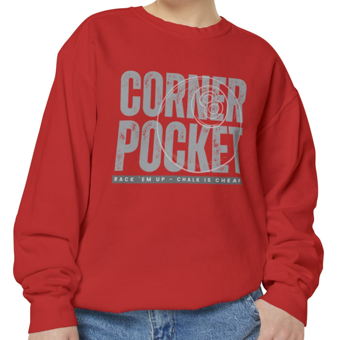 Cozy Comfort Colors Women's Sweatshirt Corner Pocket - Eddy and Rita