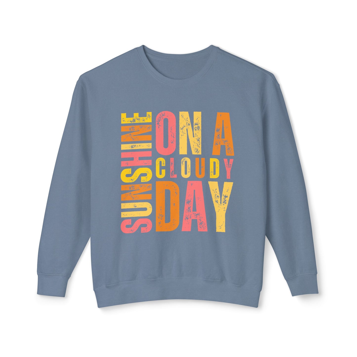 Sunshine Sherbet Women's Lightweight Crewneck Sweatshirt - Eddy and RitaSunshine Sherbet Women's Lightweight Crewneck Sweatshirt