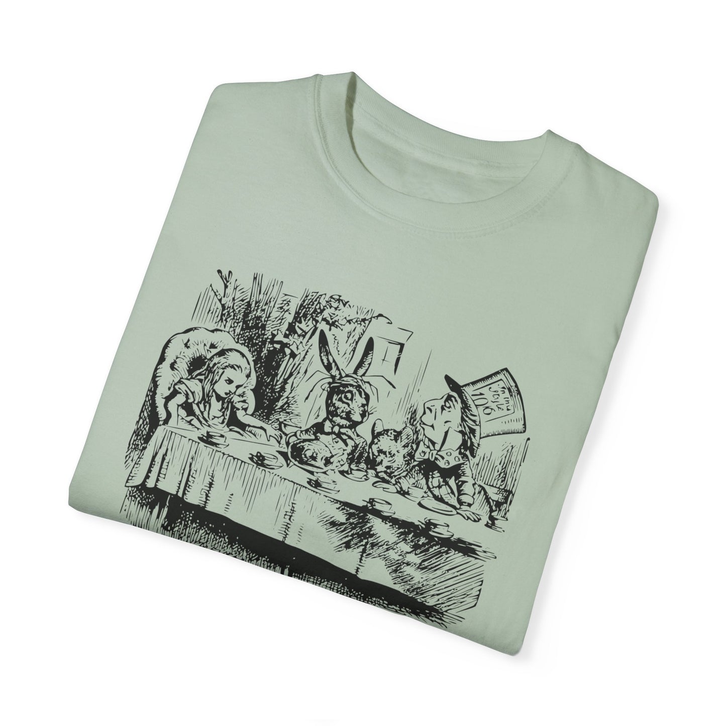 Spill The Tea Unisex Garment-Dyed T-Shirt - Fun Conversation Starter Tee