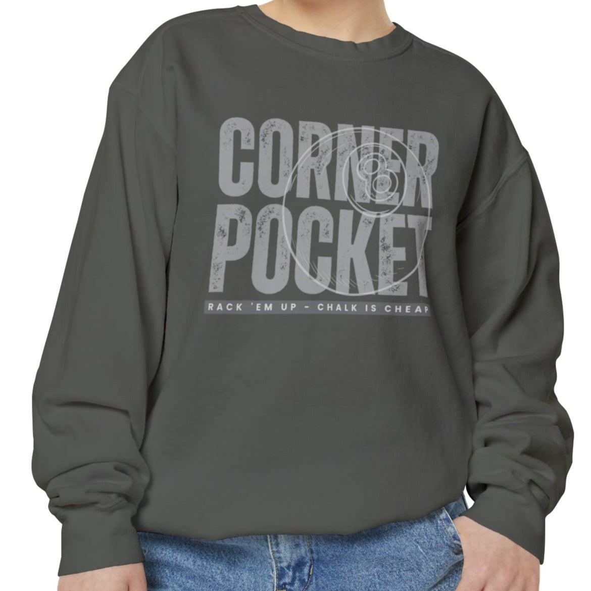 Cozy Comfort Colors Women's Sweatshirt Corner Pocket - Eddy and Rita