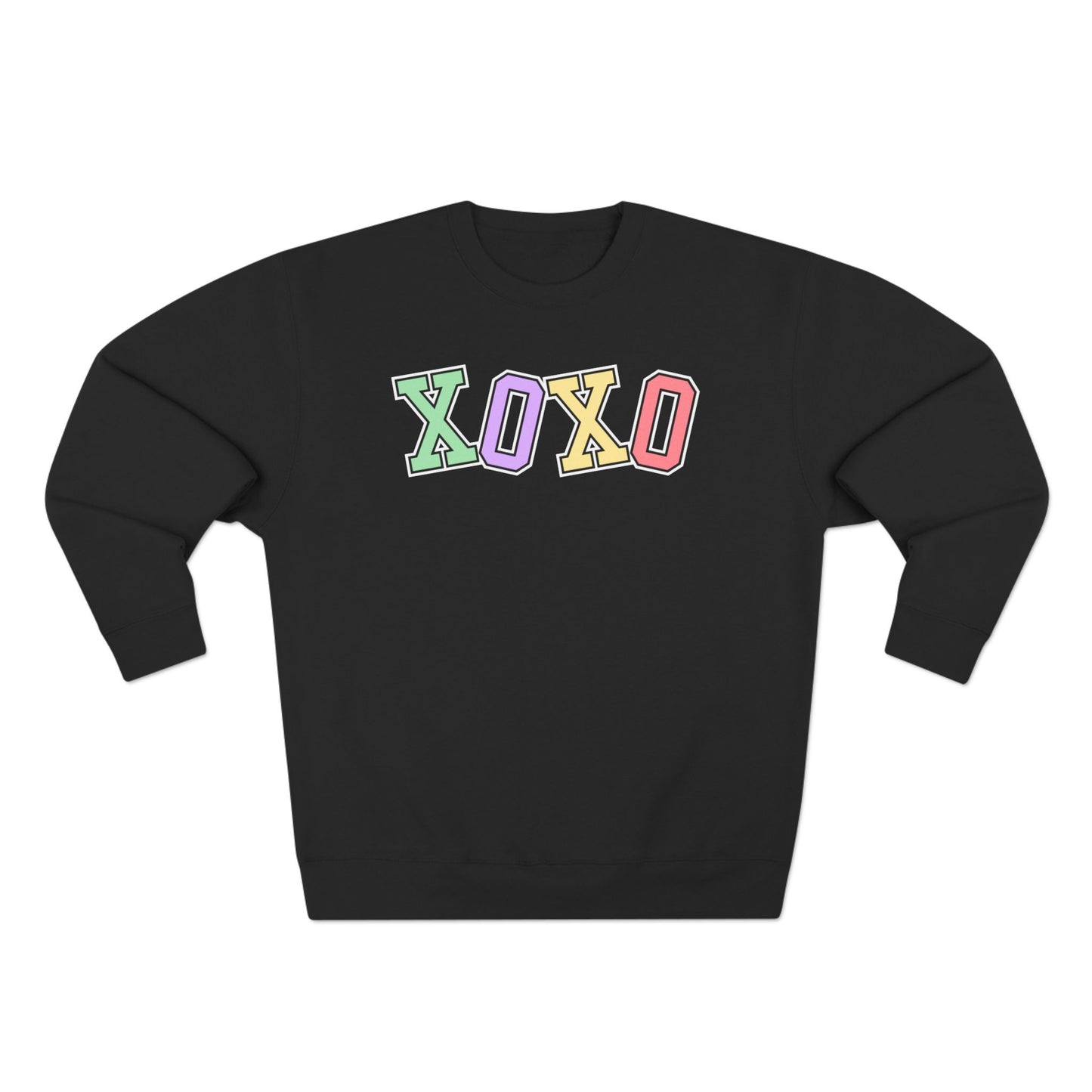 Women's Valentine's Day Graphic Sweatshirt – 'XOXO' Cute and Cozy Pullover – Romantic Holiday Outfit, Perfect Gift for Her