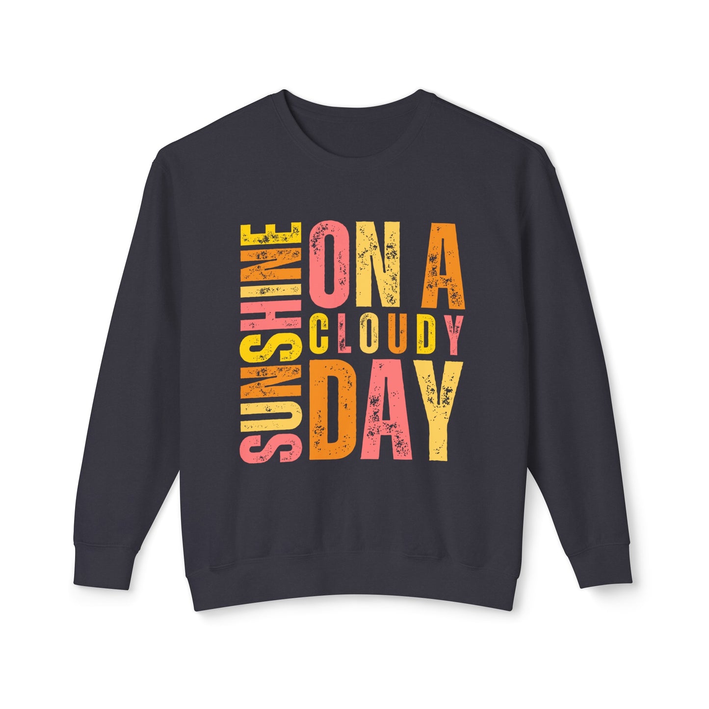 Sunshine Sherbet Women's Lightweight Crewneck Sweatshirt - Eddy and RitaSunshine Sherbet Women's Lightweight Crewneck Sweatshirt