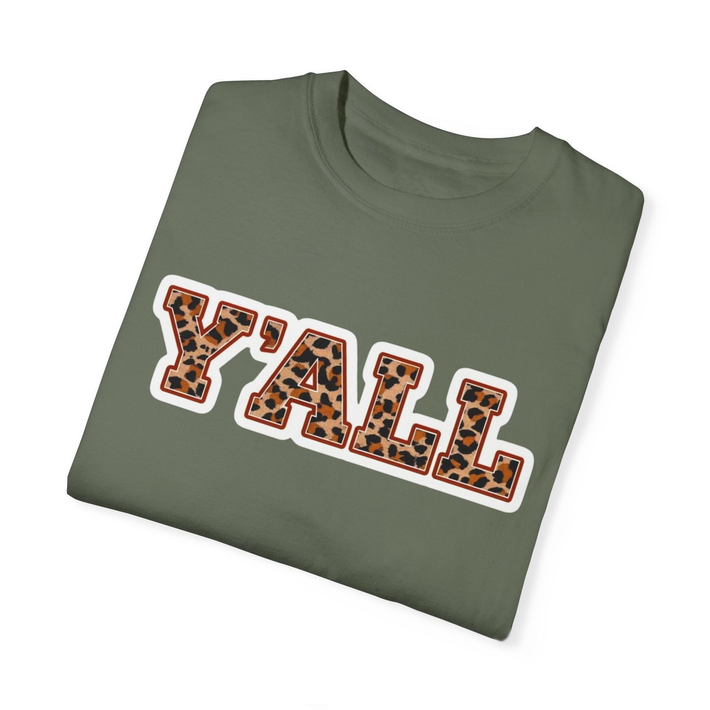 Fun Y'ALL Unisex Garment-Dyed T-Shirt | Casual Southern Style Tee