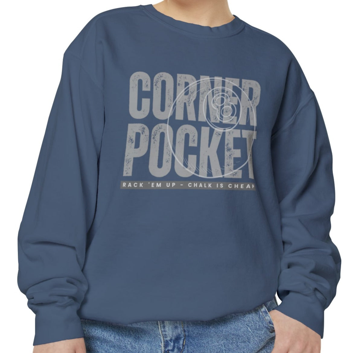 Cozy Comfort Colors Women's Sweatshirt Corner Pocket - Eddy and Rita