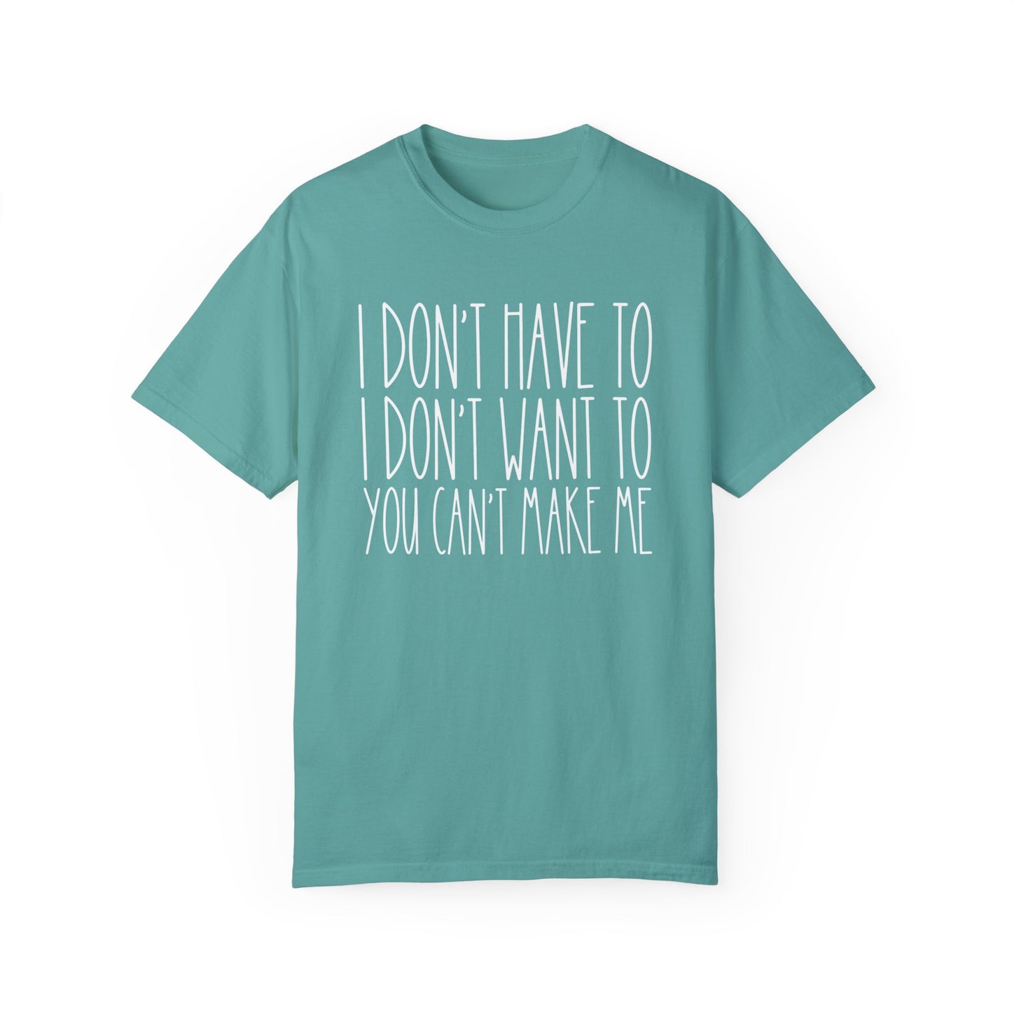 Empowerment Women's Comfort Colors Tee: Defiant Attitude - Eddy and Rita