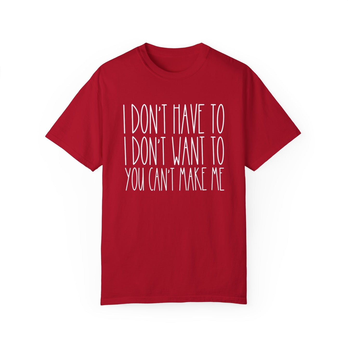 Empowerment Women's Comfort Colors Tee: Defiant Attitude - Eddy and Rita