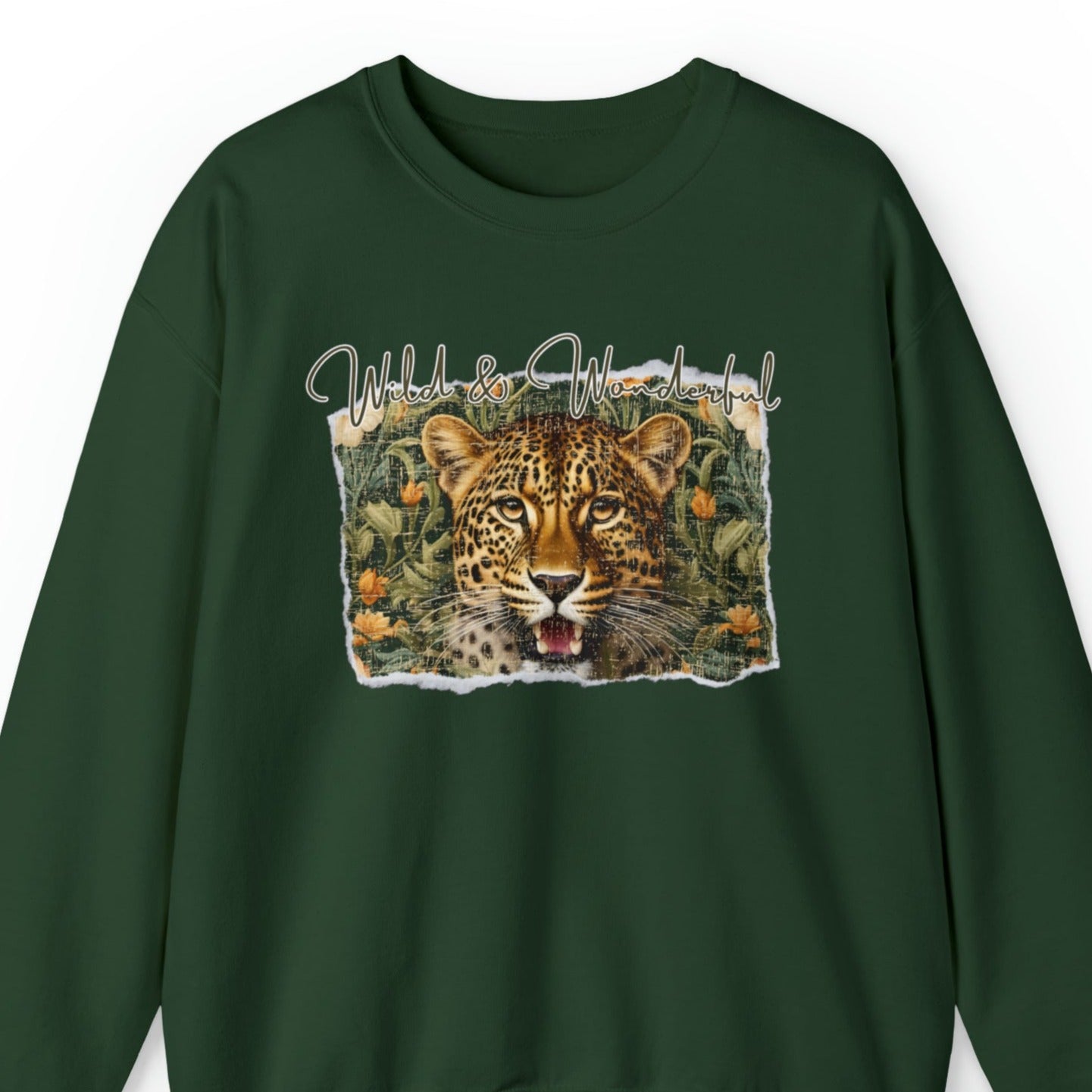 Wild and Wonderful Cheetah Women's Sweatshirt - Eddy and Rita
