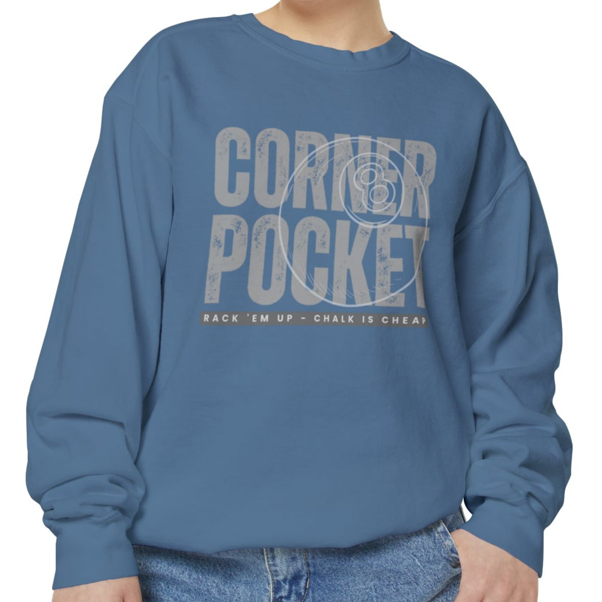 Cozy Comfort Colors Women's Sweatshirt Corner Pocket - Eddy and Rita