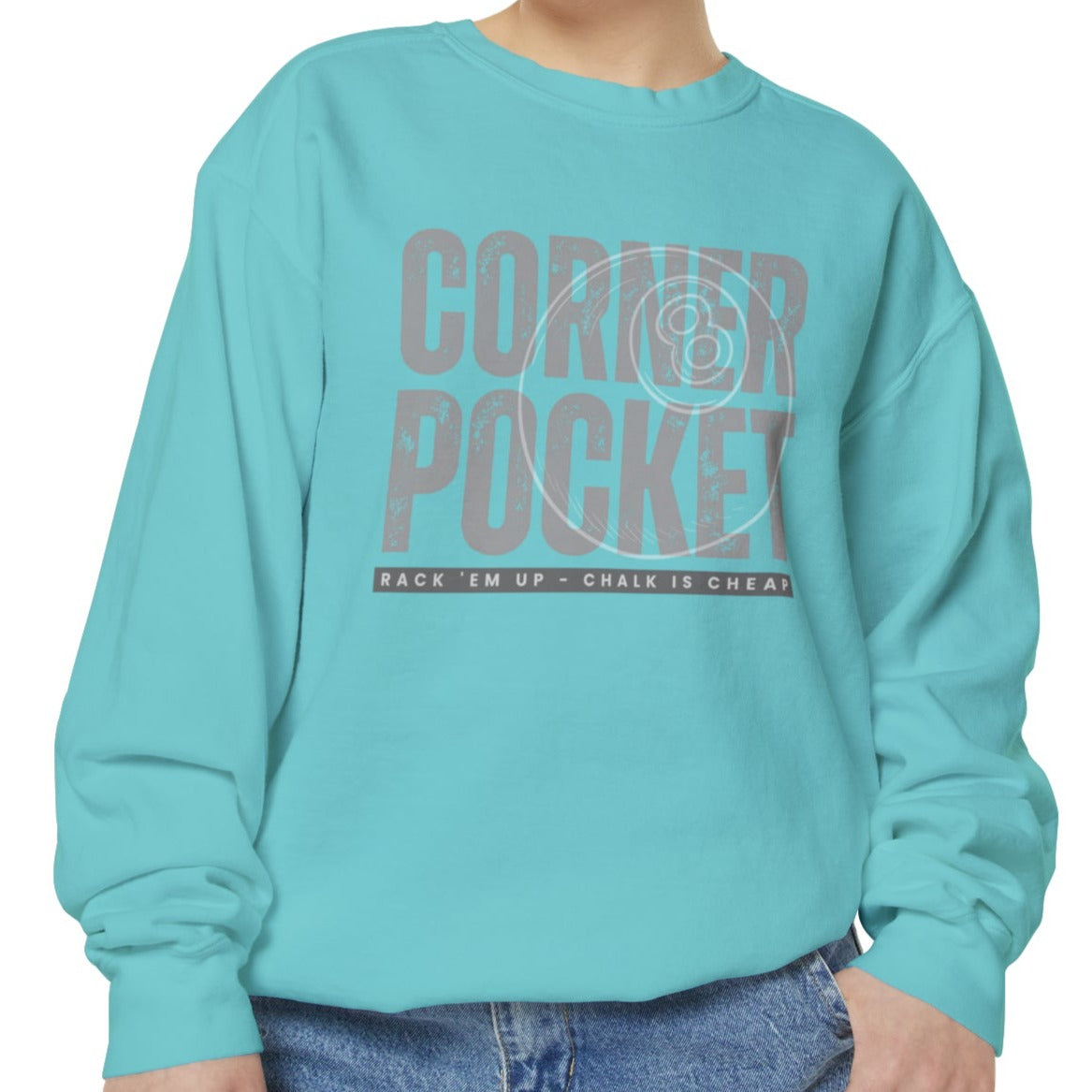 Cozy Comfort Colors Women's Sweatshirt Corner Pocket - Eddy and Rita