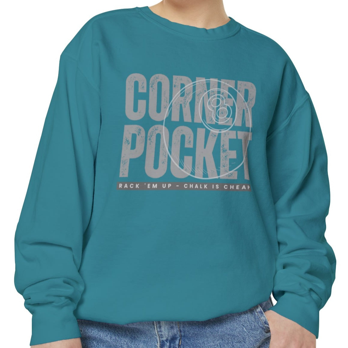 Cozy Comfort Colors Women's Sweatshirt Corner Pocket - Eddy and Rita