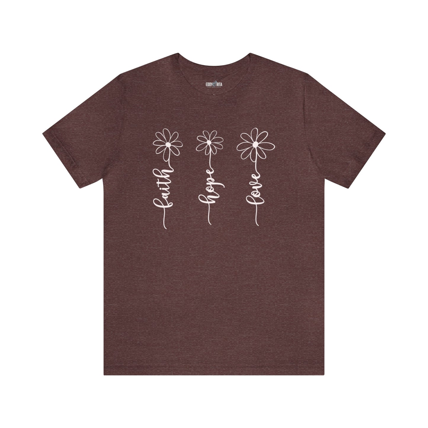 Faith Hope Love Faith Hope Love Women's Bella Canvas T-Shirt - Eddy and Rita