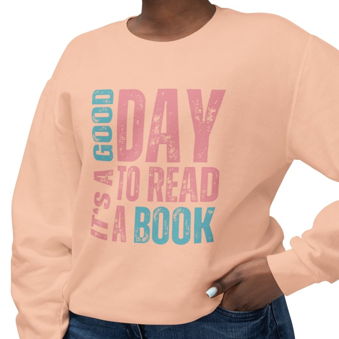 It's a Good Day to Read a Book - Women's Lightweight Comfort Colors Sweatshirt