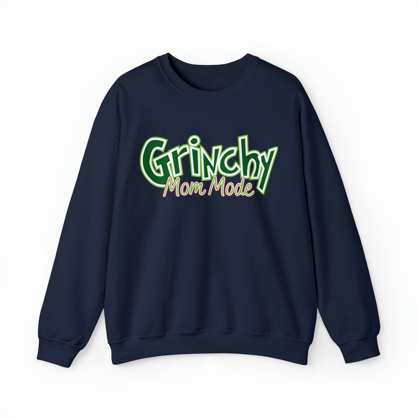 Women's 'Grinchy Mom Mode' Festive Sweatshirt