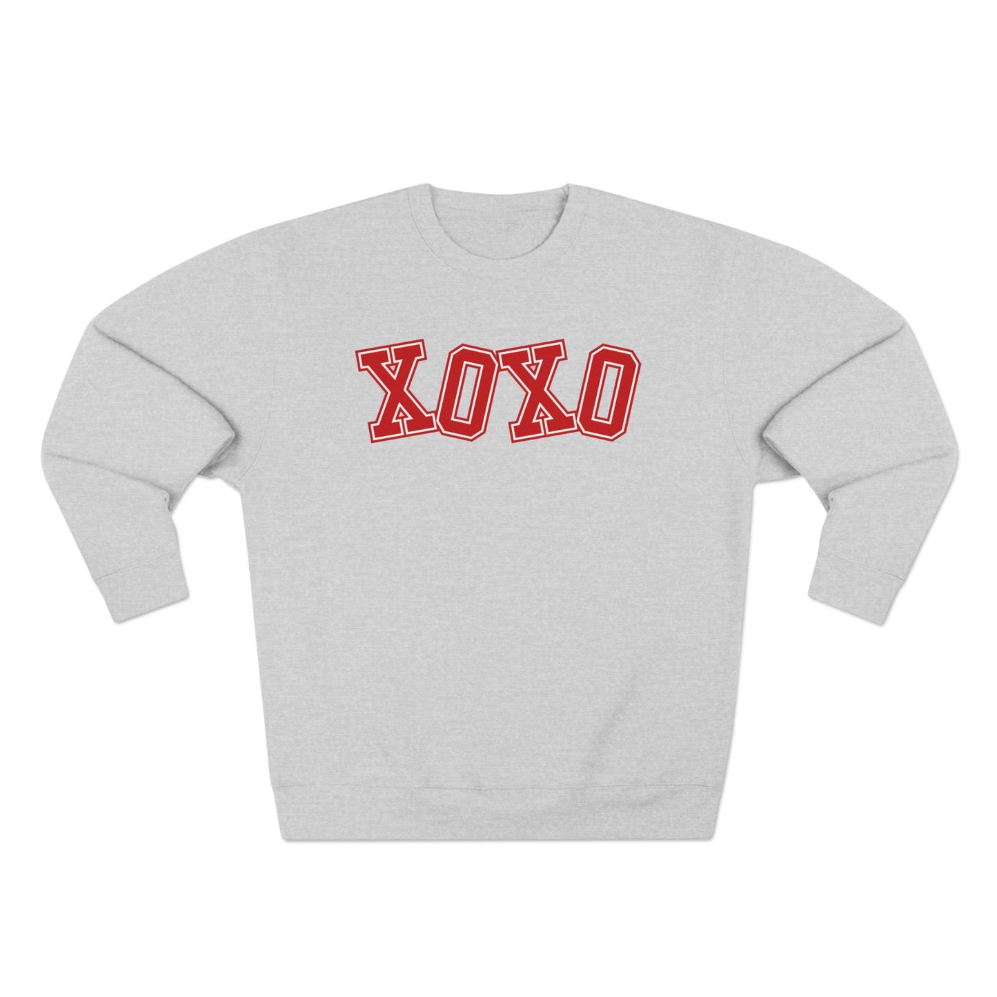 Women's Valentine's Day Graphic Sweatshirt – 'XOXO' Cute and Cozy Pullover – Romantic Holiday Outfit, Perfect Gift for Her