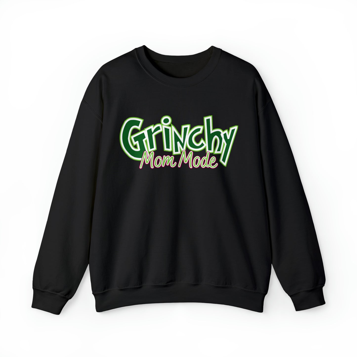 Women's 'Grinchy Mom Mode' Festive Sweatshirt