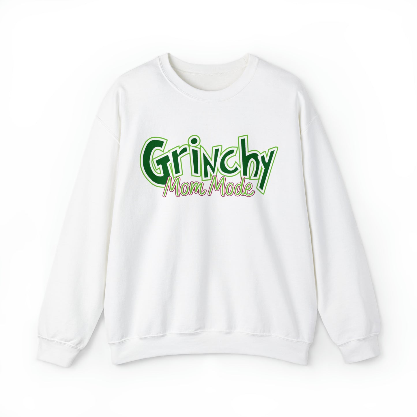 Women's 'Grinchy Mom Mode' Festive Sweatshirt
