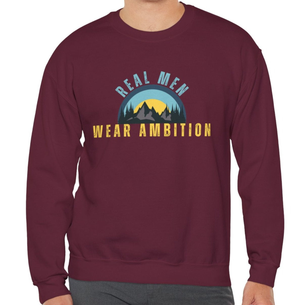 Real Men Wear Ambition: Elevate Your Style with Determined Comfort
