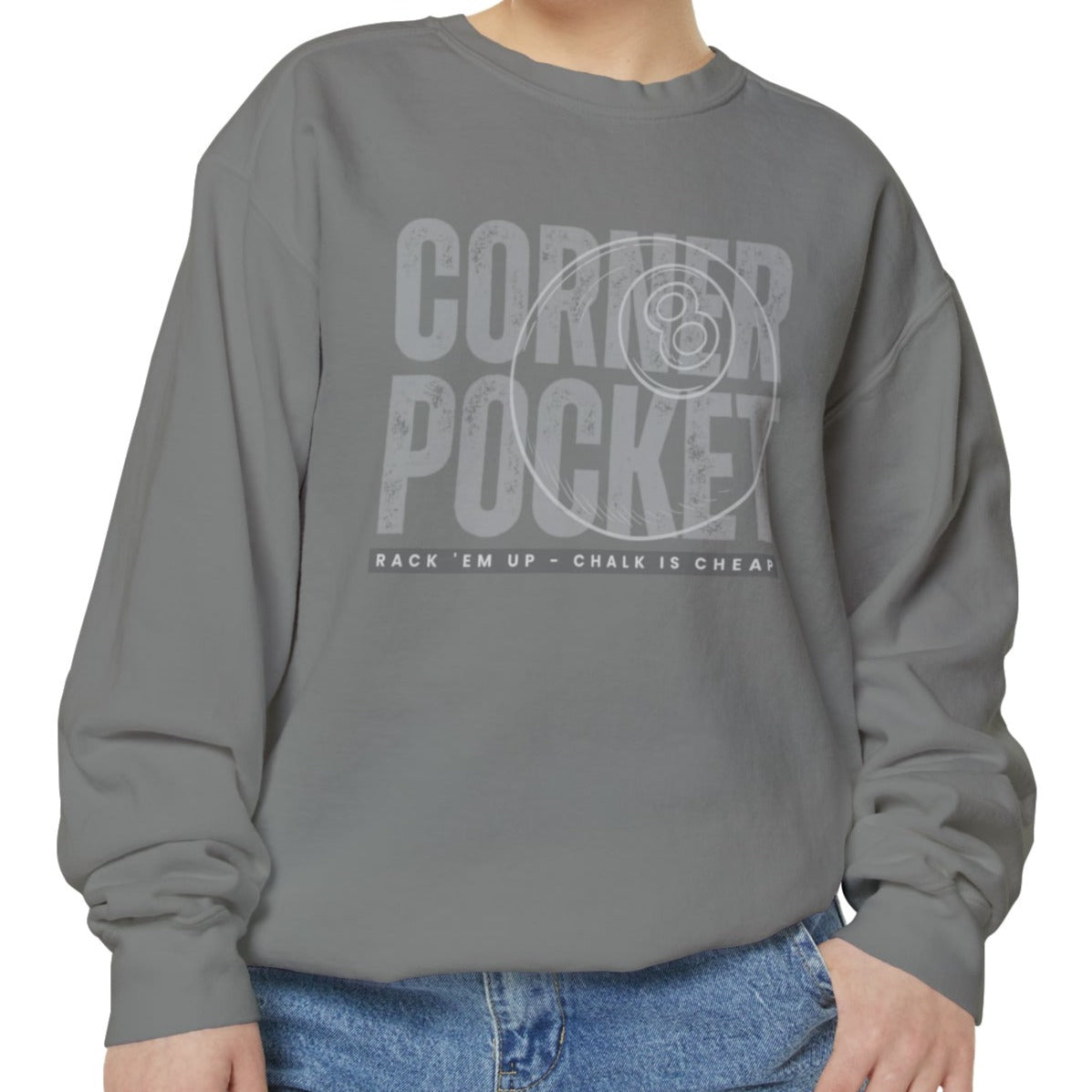Cozy Comfort Colors Women's Sweatshirt Corner Pocket - Eddy and Rita