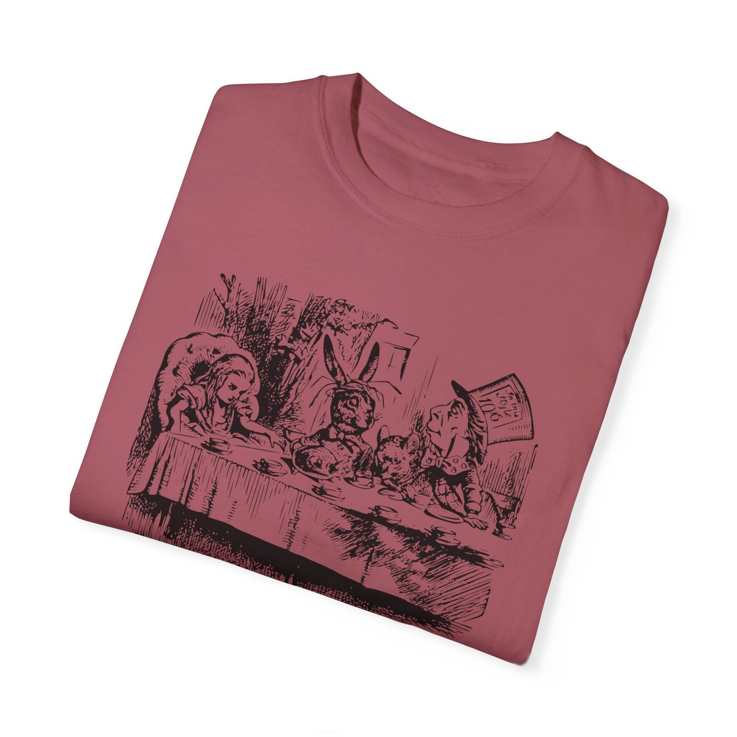 Spill The Tea Unisex Garment-Dyed T-Shirt - Fun Conversation Starter Tee