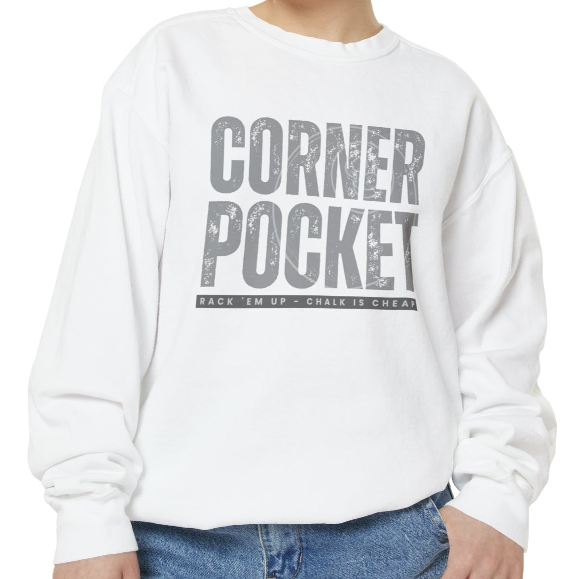 Cozy Comfort Colors Women's Sweatshirt Corner Pocket - Eddy and Rita