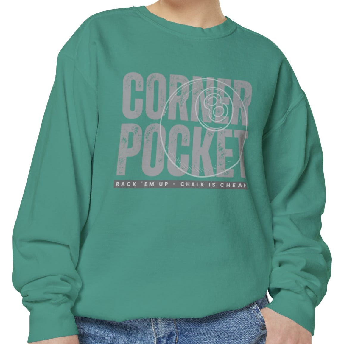Cozy Comfort Colors Women's Sweatshirt Corner Pocket - Eddy and Rita