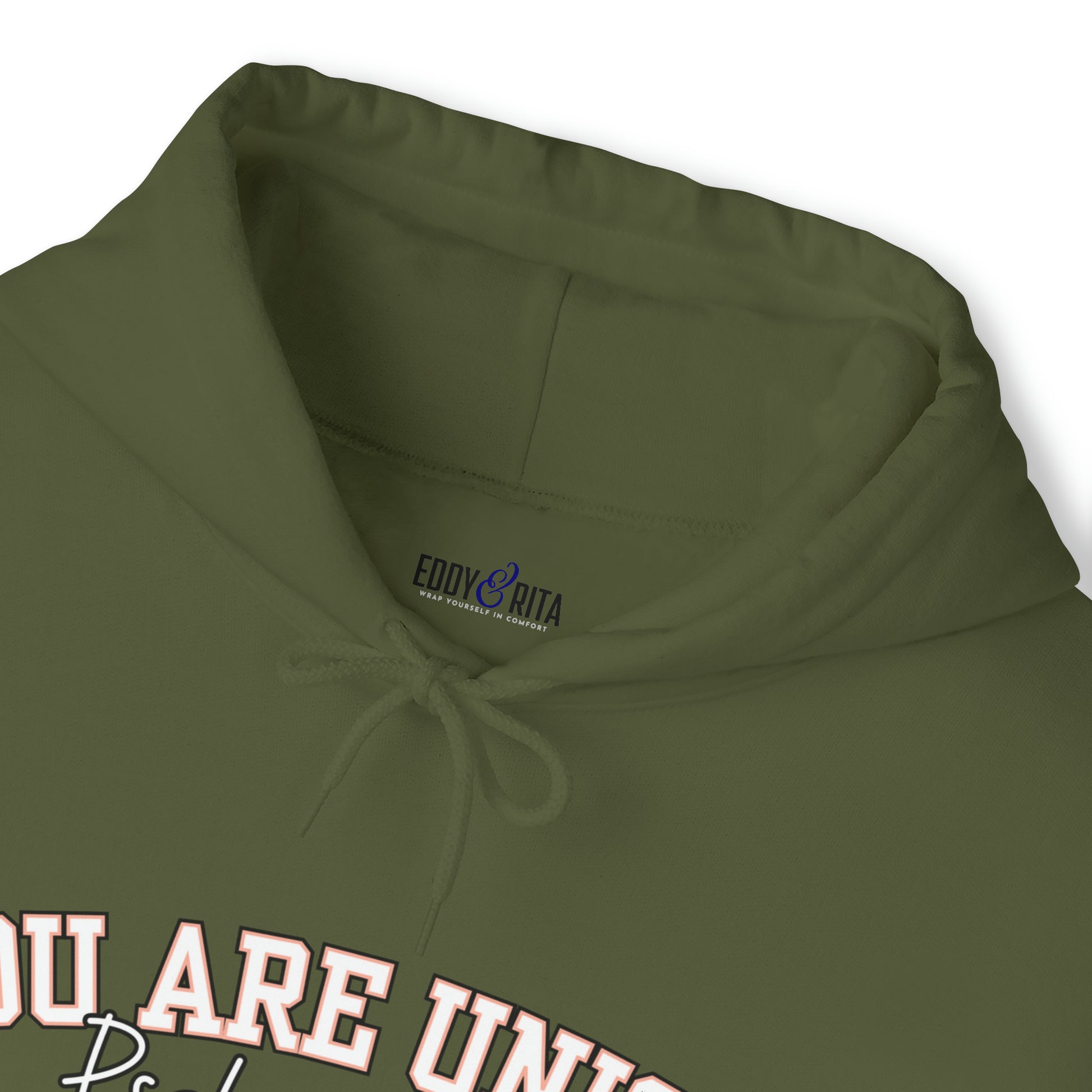 Women's Hoodie with 'You Are Unique - Psalm 139:13' Affirmation - Eddy and Rita