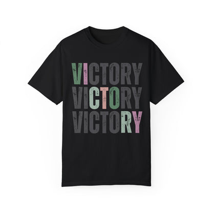 Victorious Vibes Women's Comfort Colors T-Shirt - Eddy and Rita