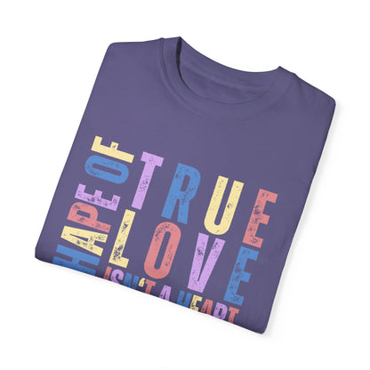 The Cross of True Love Women's Comfort Colors T-Shirt - Eddy and Rita