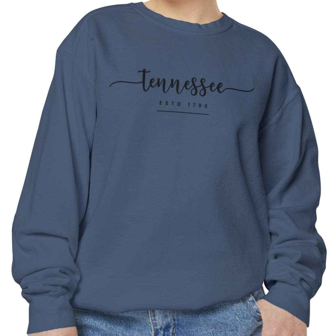 Tennessee Pride Cozy Comfort Colors Women's Sweatshirt - Eddy and Rita