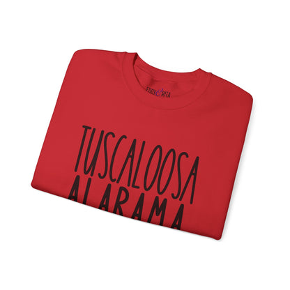 Tuscaloosa Alabama Women's Sweatshirt: Cozy Comfort with Hometown Pride - Eddy and Rita