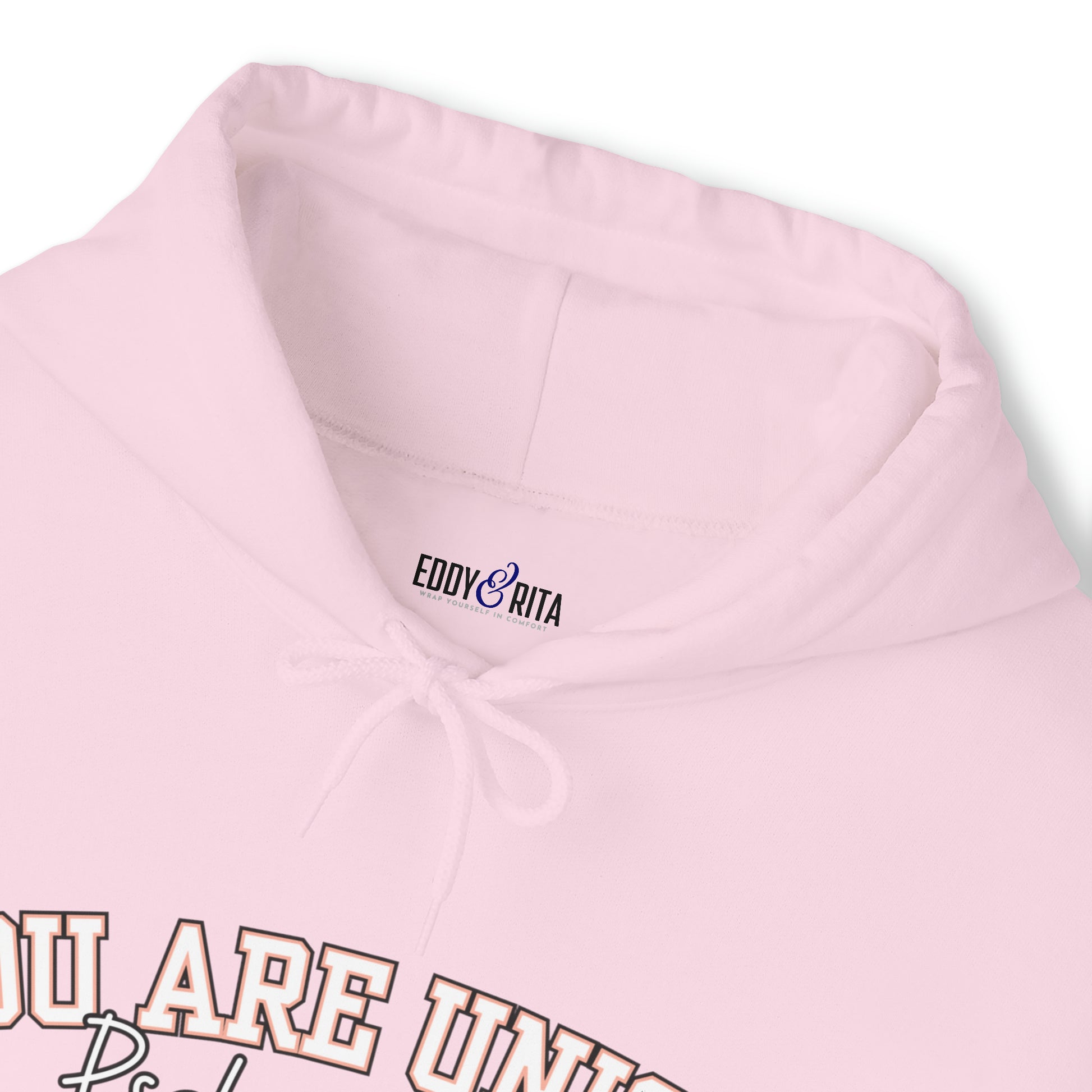 Women's Hoodie with 'You Are Unique - Psalm 139:13' Affirmation - Eddy and Rita