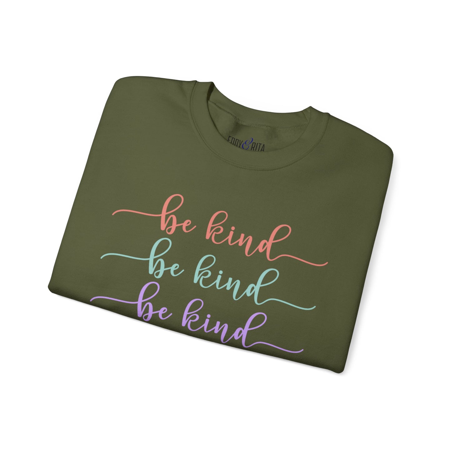 Be Kind: Women's Comfort Sweatshirt for Positive Vibes and Stylish Warmth - Eddy and RitaBe Kind: Women's Comfort Sweatshirt for Positive Vibes and Stylish Warmth - Eddy and Rita