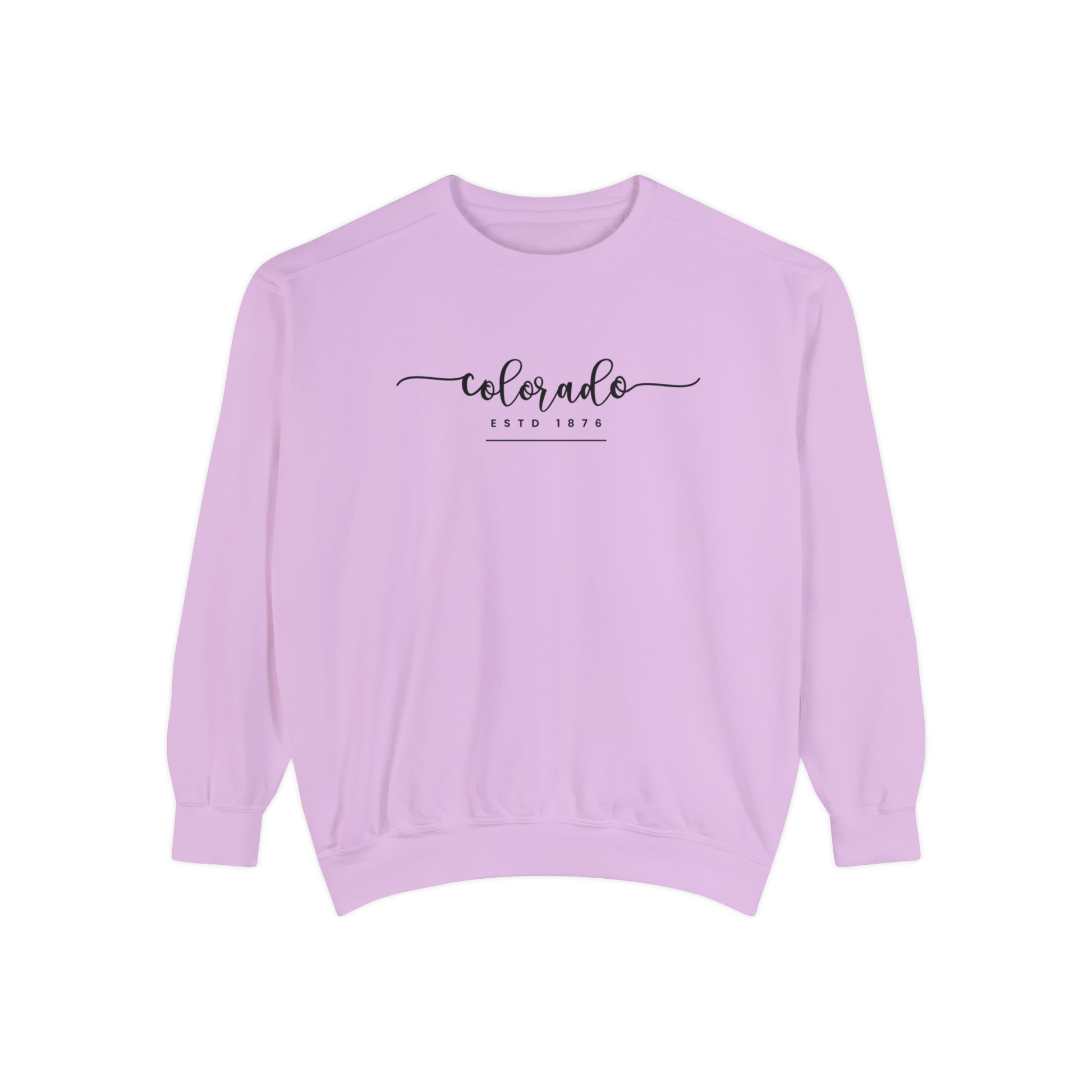 Comfort Colors Women's Sweatshirt - Colorado Pride Pullover - Eddy and Rita