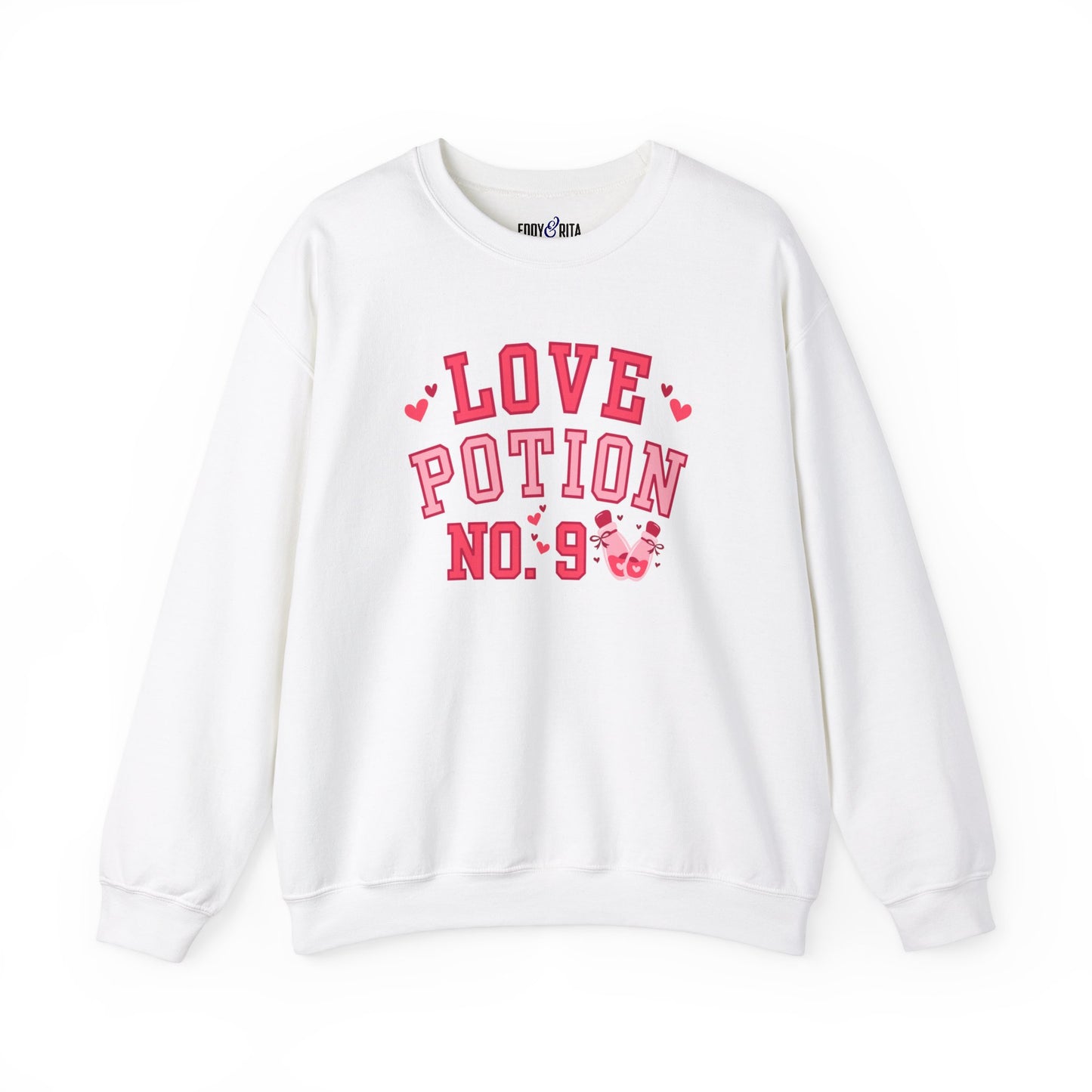 Love Potion No. 9 Chic Women's Sweatshirt - Cozy Comfort with a Touch of Magic - Eddy and Rita