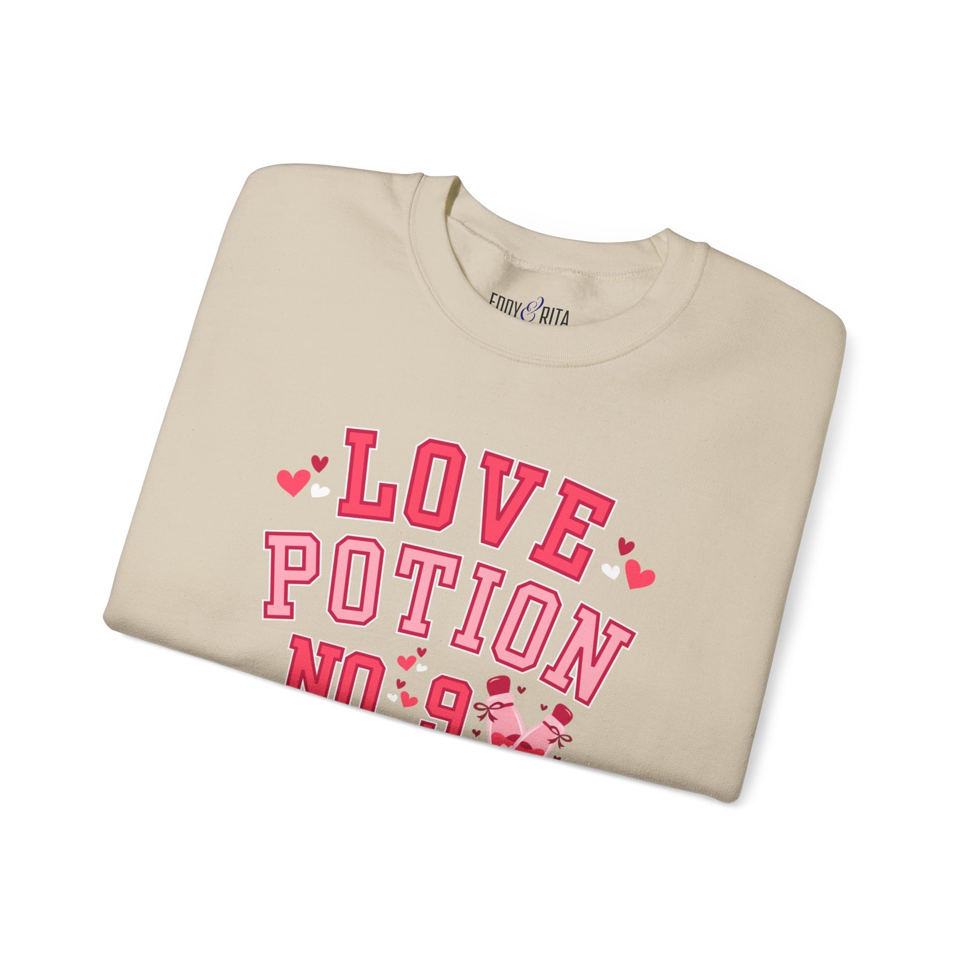 Love Potion No. 9 Chic Women's Sweatshirt - Cozy Comfort with a Touch of Magic - Eddy and Rita