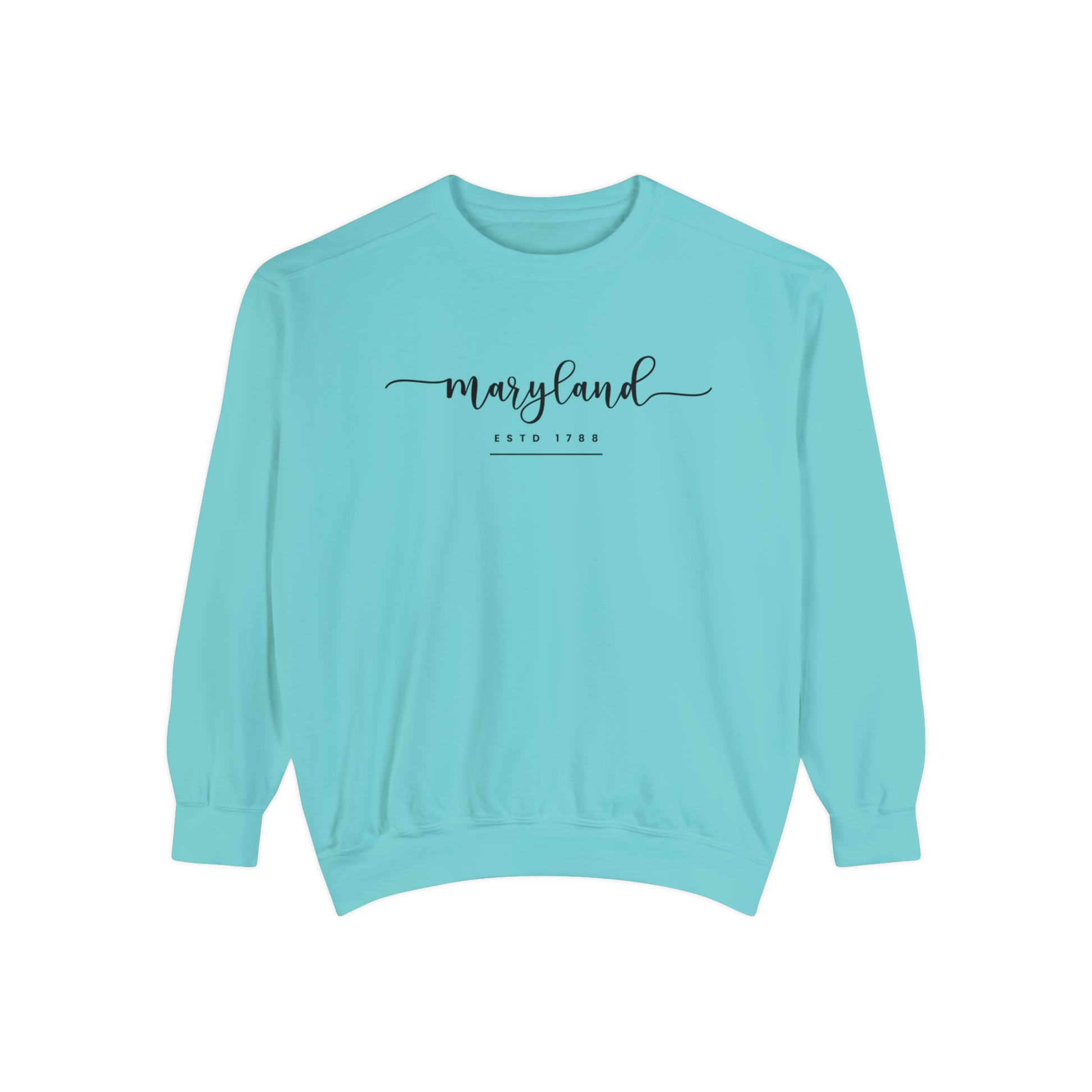 Cozy Comfort Colors Women's Sweatshirt Maryland-Inspired Chic - Eddy and Rita