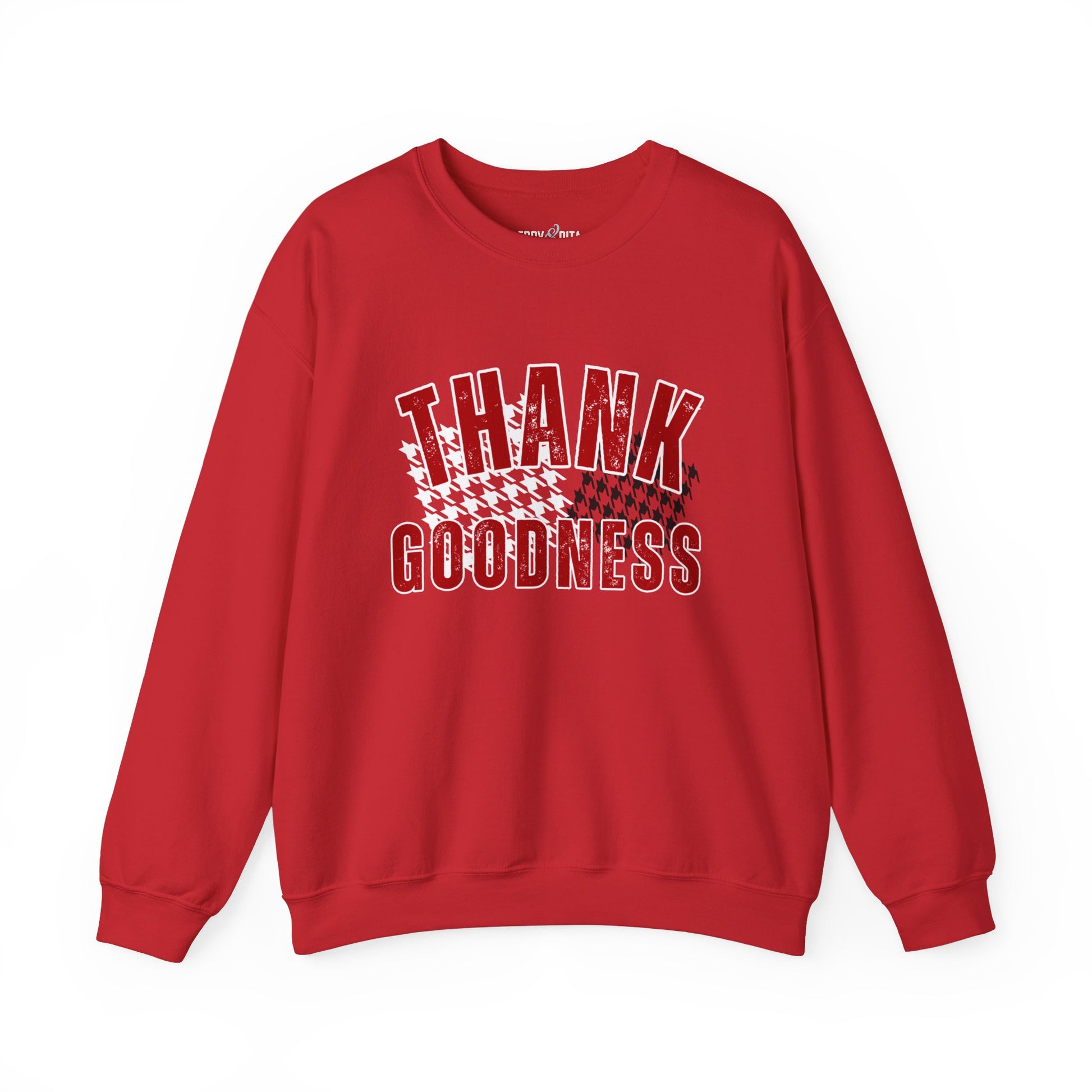 Thank Goodness: Women's Gratitude-Inspired Cozy Sweatshirt - Eddy and Rita