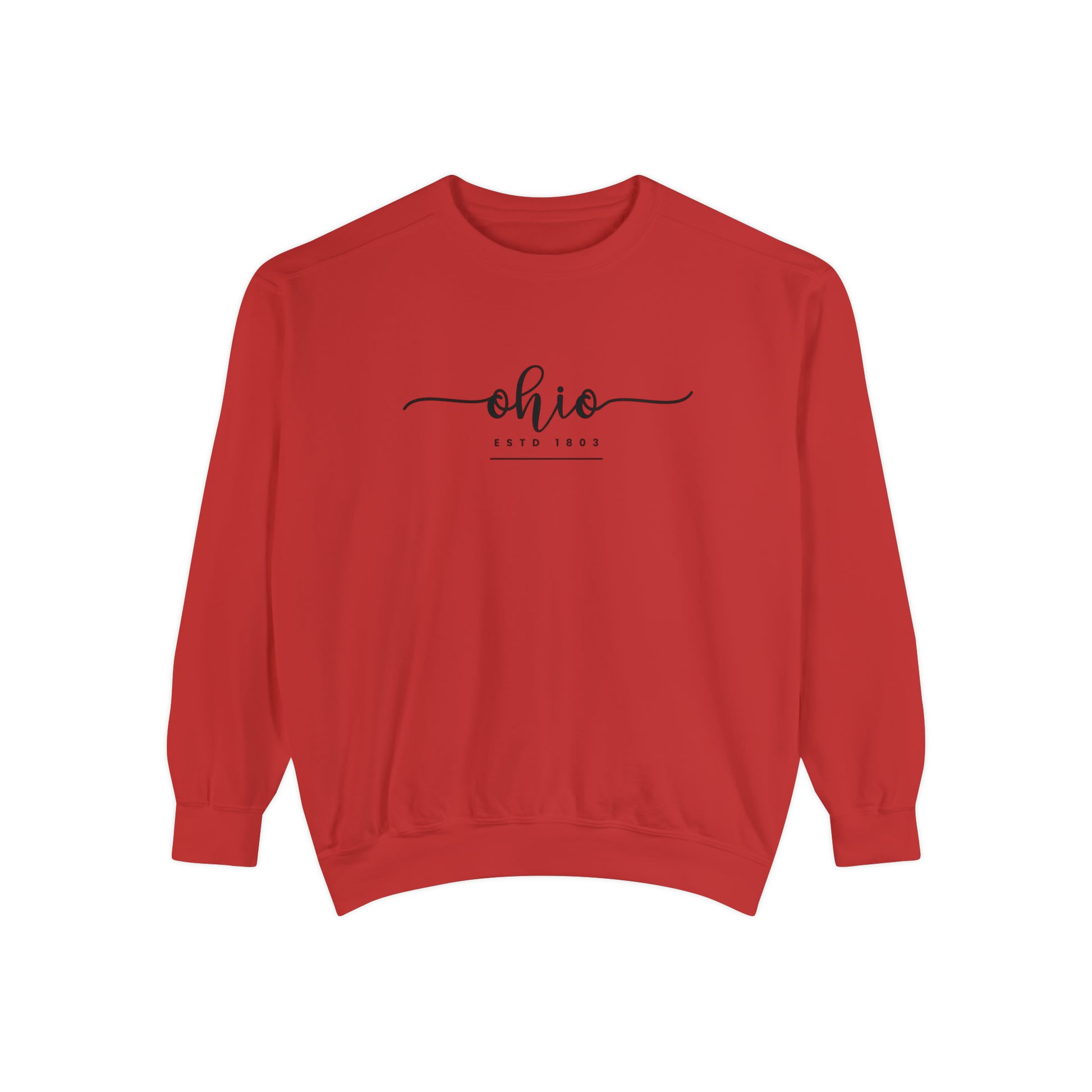 Comfort Colors Women's Sweatshirt - Ohio Pride Pullover - Eddy and Rita