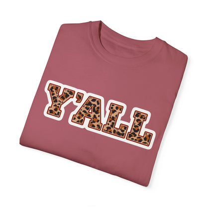 Fun Y'ALL Unisex Garment-Dyed T-Shirt | Casual Southern Style Tee