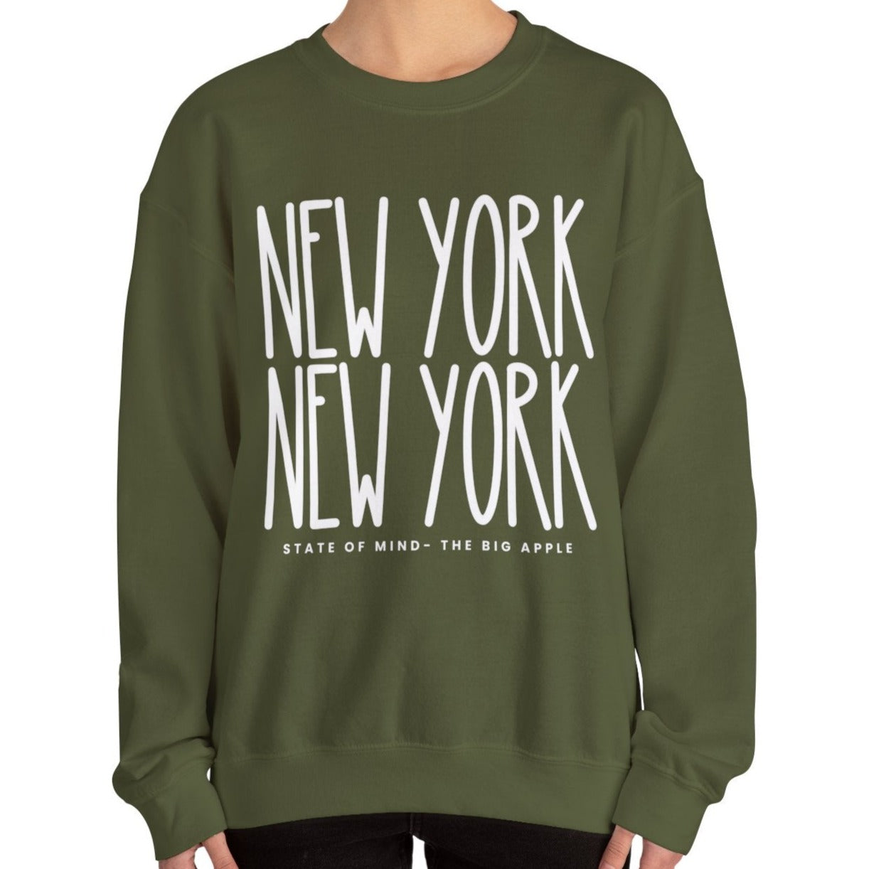 New York New York Chic: Women's Sweatshirt for Urban Style and Cozy Comfort - Eddy and Rita