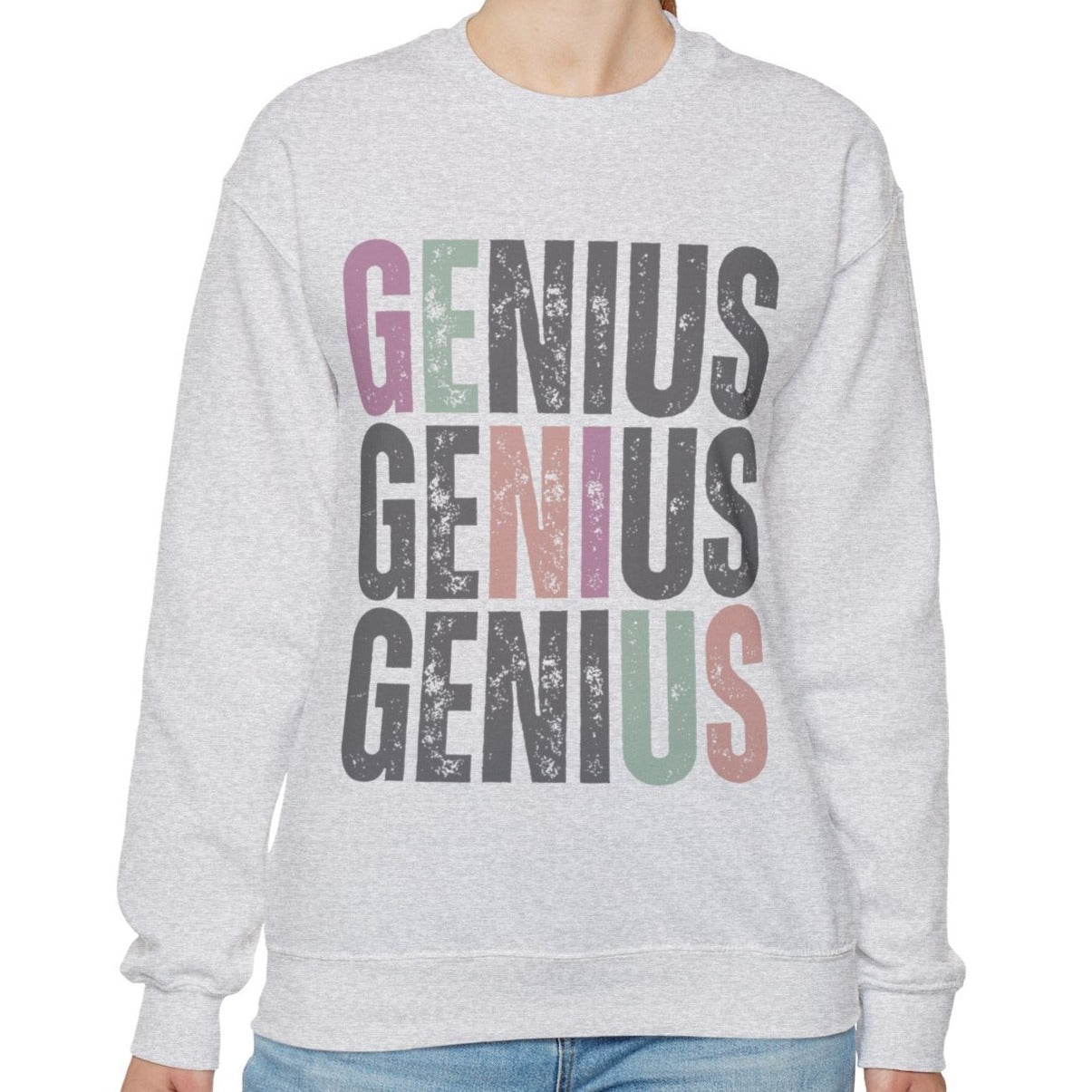 Trendy Genius Women's Sweatshirt - Eddy and Rita