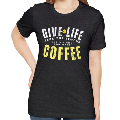 Give Life Back the Lemons Women's Bella Canvas T-Shirt - Eddy and Rita