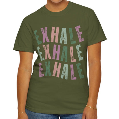 Exhale Bliss Women's Comfort Colors Tee - Eddy and Rita