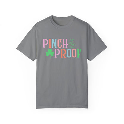 Unisex Garment-Dyed T-Shirt - "Pinch Proof" St. Patrick's Day Tee